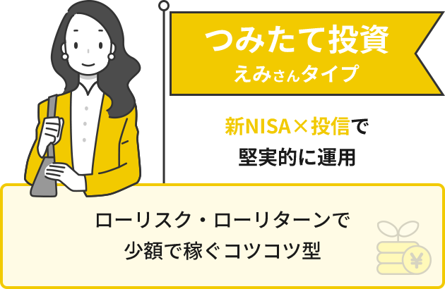 つみたて投資 えみさんタイプ